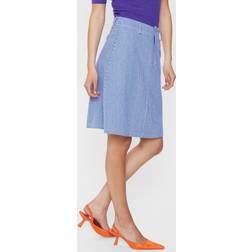 Nümph Nupernille skirt blue denim