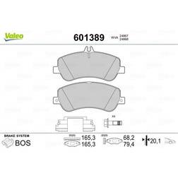 Valeo Scheibenbremse Vorderachse 601389