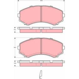 TRW GDB3254 Bremsbelag