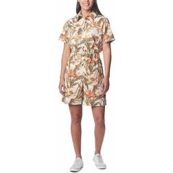 Columbia Women's Silver Ridge Utility Romper - Khaki/Green