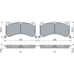 Bosch Brake Pad brake BP2561 BP2561