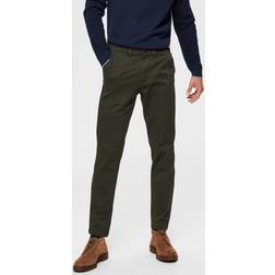 Selected Slim Fit Chinos Grøn 29