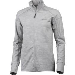 Lundhags Ullto Merino Full Zip - Light Grey