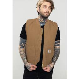 Carhartt WIP Classic Vest Hamilton Brown Rinsed