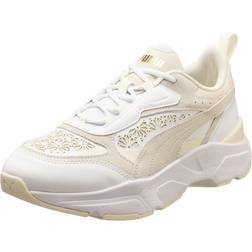 Puma Cassia Laserskurna Sneakers För Kvinnor - White