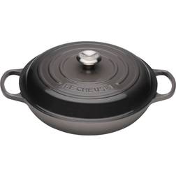 Le Creuset Flint Signature Cast Iron Round med lock 2 L 26 cm