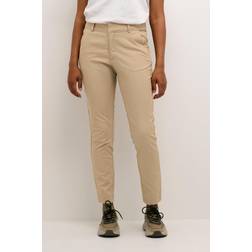 Kaffe Lea Chino Trousers - Classic Sand