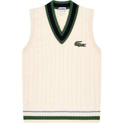 Lacoste Robert Georges Cable Knit Vest