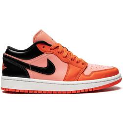 Nike Air Jordan 1 Low SE W - Crimson Bliss/Black/Rush Orange/Sail