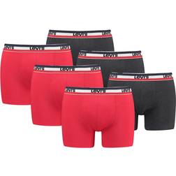 Levi's Boxer Shorts 2-Pack - Black/Red