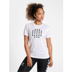 Hummel hmlCOURT T-Shirt Damen 9001 white