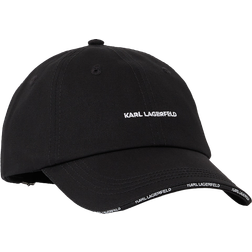 Karl Lagerfeld K/Essential Logo Cap - Black