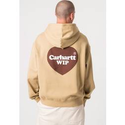 Carhartt WIP Heart Hoodie dusty brown