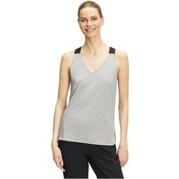 Falke Women's Sleeveless Tank Top, XL, Grey/Heather