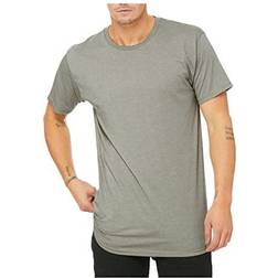 Bella+Canvas Men's Long Body Urban Tee - Grey