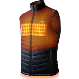 Gobi Heat Men's GOBI Dune Heated Vest Onyx