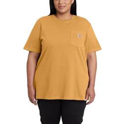 Carhartt Women's WK87 Workwear Pocket T-Shirt Golden Oak