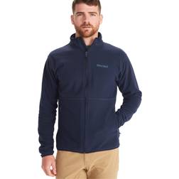 Marmot Herren Rocklin Jacket, Fleecejacke, Outdoor-Jacke mit durchgehendem Reißverschluss, atmungsaktiver und windbeständiger Sweater, Arctic Navy