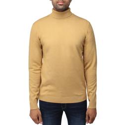 XRay Men's Solid Turtleneck Sweater Copper