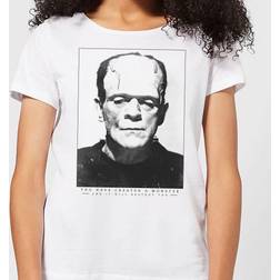 Universal Monsters Frankenstein Portrait Women's T-Shirt - White