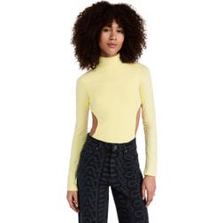 Marc Jacobs The Cutout Bodysuit - Tender Yellow