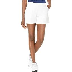 Adidas Women's Pintuck Pull-On Golf Shorts, Medium, White