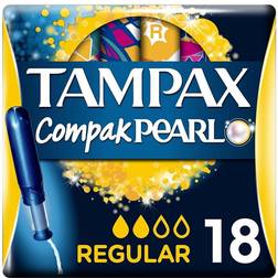 Tampax Pearl Compak Regular 18 pcs