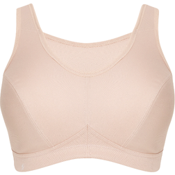 Glamorise No-Bounce Cami Sport Bra - Cafe