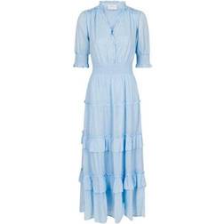 Neo Noir Sophie S Voile Kjole - Light Blue