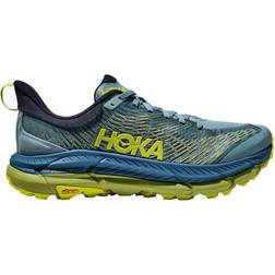 Hoka Mafate Speed ​​4 M - Stone Blue/Dark Citron