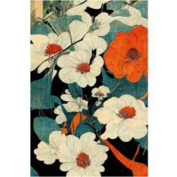 Pelcasa Asian Flowers Plakat 70x100cm