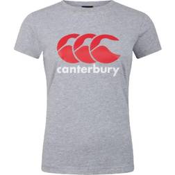 Canterbury Womens Ccc Logo T-shirt - Grey