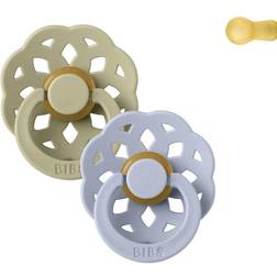 Bibs Boheme Napp Stl 2 Latex 2-pack Khaki/Dusty Blue