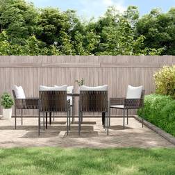 vidaXL Havestole hynder polyrattan Havestol