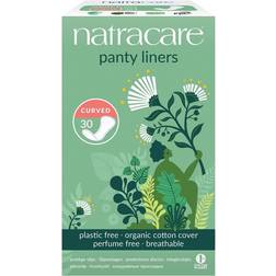 Natracare Curved Panty Liners 30-pak