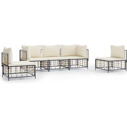 vidaXL 5 Loungeset