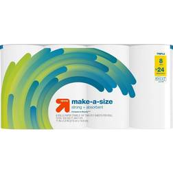 up & up Make-A-Size Triple Paper Towels 8-pack