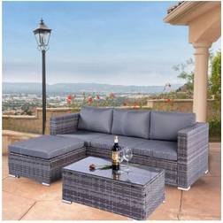 Outdoor Living The Dunham 4 Outdoor Lounge Set