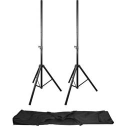 QTX Heavy Duty Speaker Stand Kit