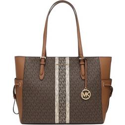 Michael Kors Gilly Large Jet Set Drawstring Top Zip Tote - Luggage Multi