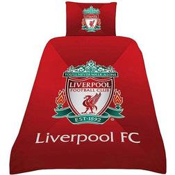 Dreamtex Liverpool FC Gradient Dynetrekk Hvit, Rød (198x137cm)