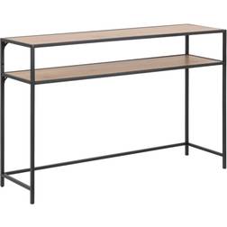 Living Home Seaford Black Metal Console Table