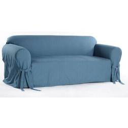 Classic Loose Sofa Cover Blue