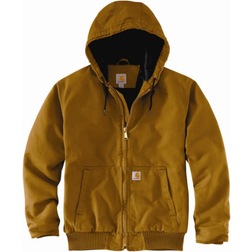 Carhartt Men's Loose Fit Washed Duck Insulated Active Jacket - Brown