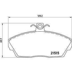 Brembo Scheibenbremse Vorderachse P