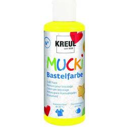 Kreul Mucki Bastelfarbe primärgelb 80 ml