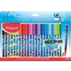 Maped 24 Ocean Life Filzstifte farbsortiert