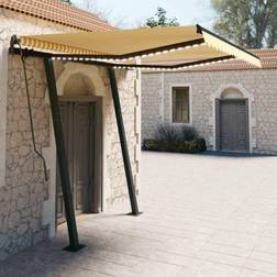 vidaXL Manual Retractable Awning with