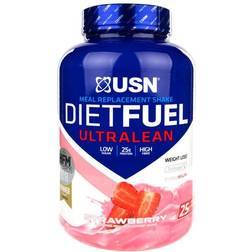 USN Strawberry Diet Fuel Ultralean Whey Protein Meal Weight Loss