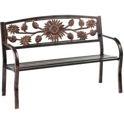 Plow & Hearth Sunflower Garden Bench